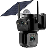 Cámara Solar 4G LTE Exterior 2K PTZ Panel Solar Visión Nocturna