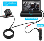 Pantalla de coche para bebés, 4.3" amplia visión de asiento trasero.