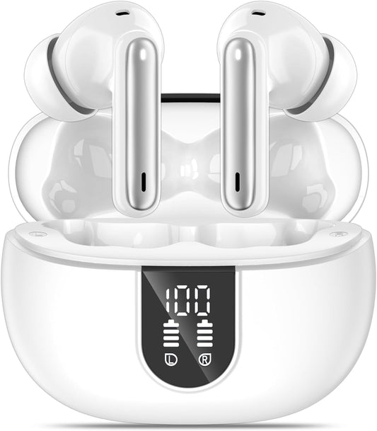 Auriculares A60 PRO inalámbricos Bluetooth 5.3 40 hrs de reproducción
