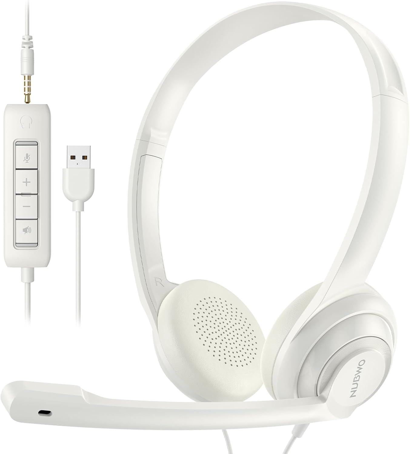Auriculares USB NUBWO HW02 con micrófono