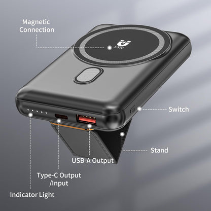 Powerbank magnético 10000 mAh carga rápida (USADO)