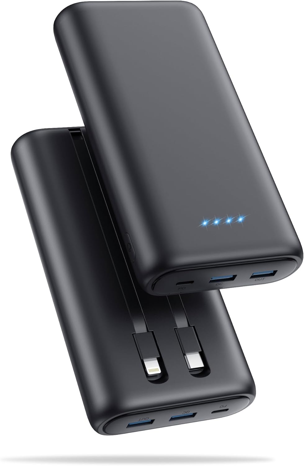 Cargador portátil HX160Y8 40800mAh 2 cables