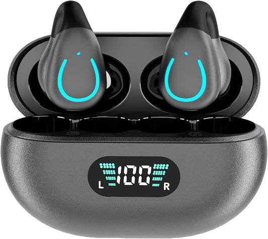 Auriculares YYK-Q71 De Conducción Ósea Abierta Bluetooth Gris