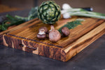Tabla de madera de Teca para picar, cortar y servir, 3BROS.