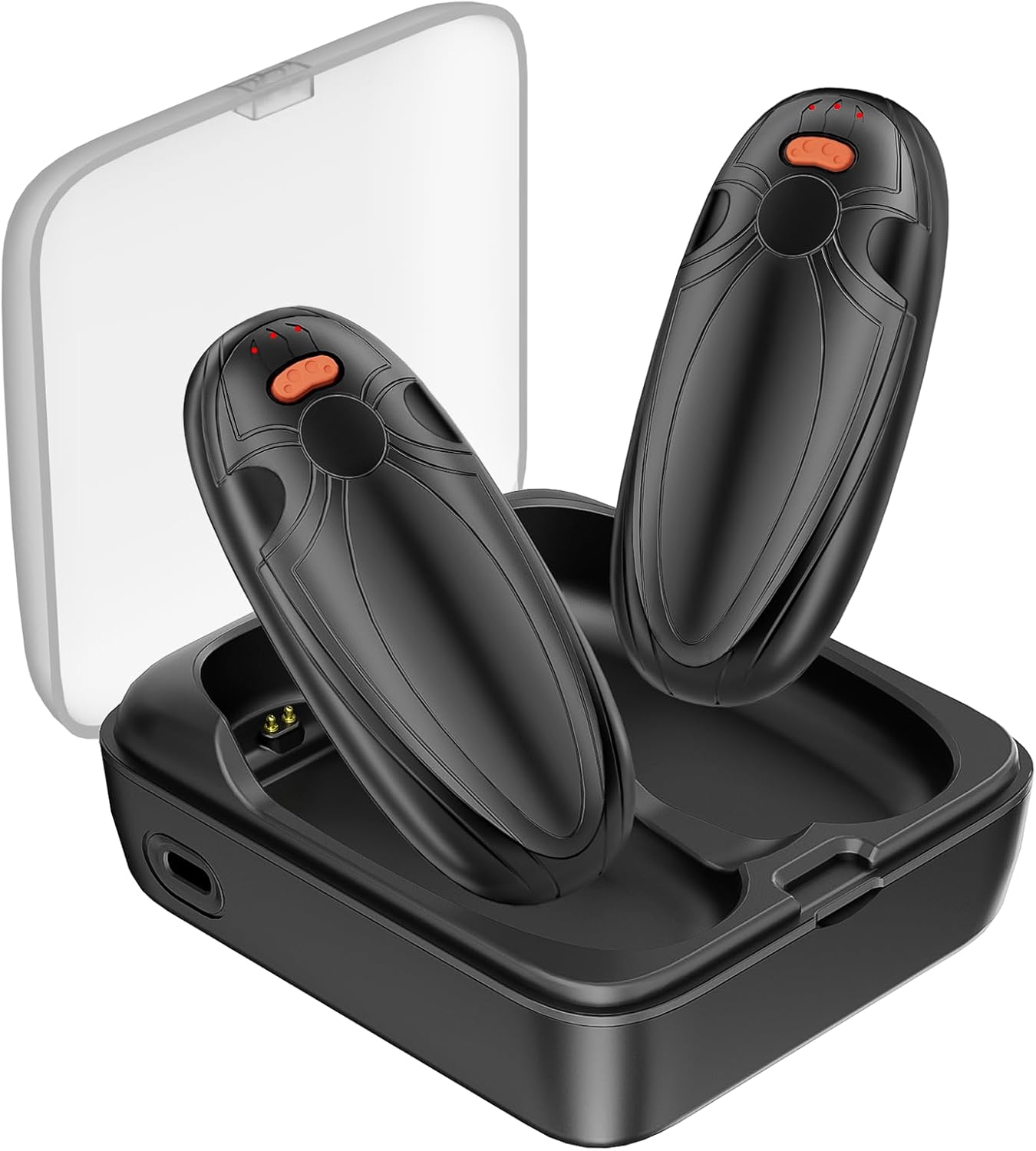 Calentadores de manos con IA recargables estuche de carga (USADO)