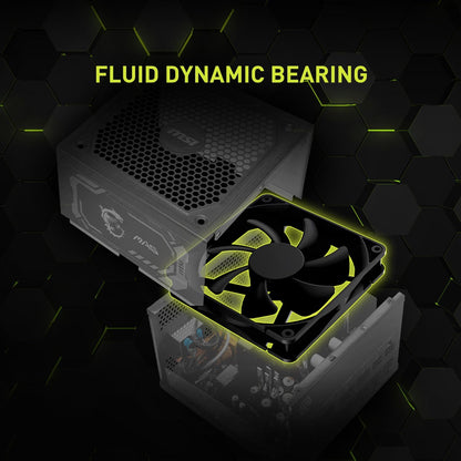 Fuente Poder MSI MAG A1000GL PCIE5 1000W 80 Plus Gold