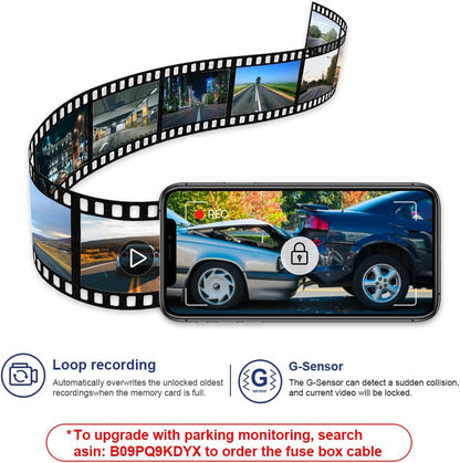 Dash Cámara, para RAM 1500 (Modelo B) 2019-2024 Fitcamx B-4K
