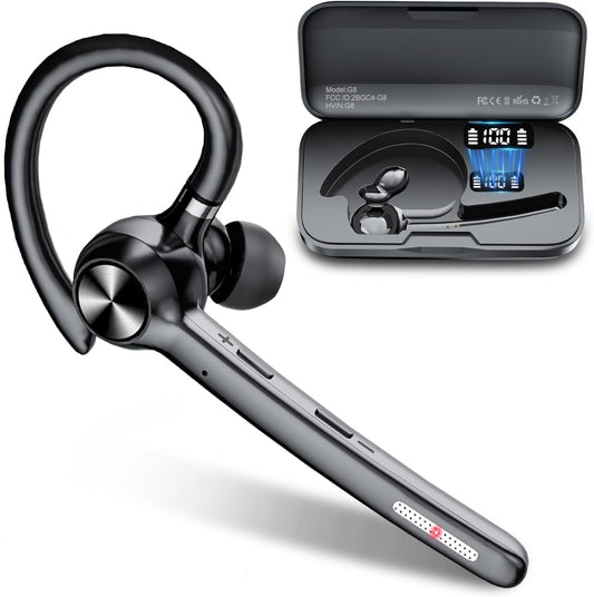 Auricular, inalámbrico, manos libres, cancelación de ruido (USADO).