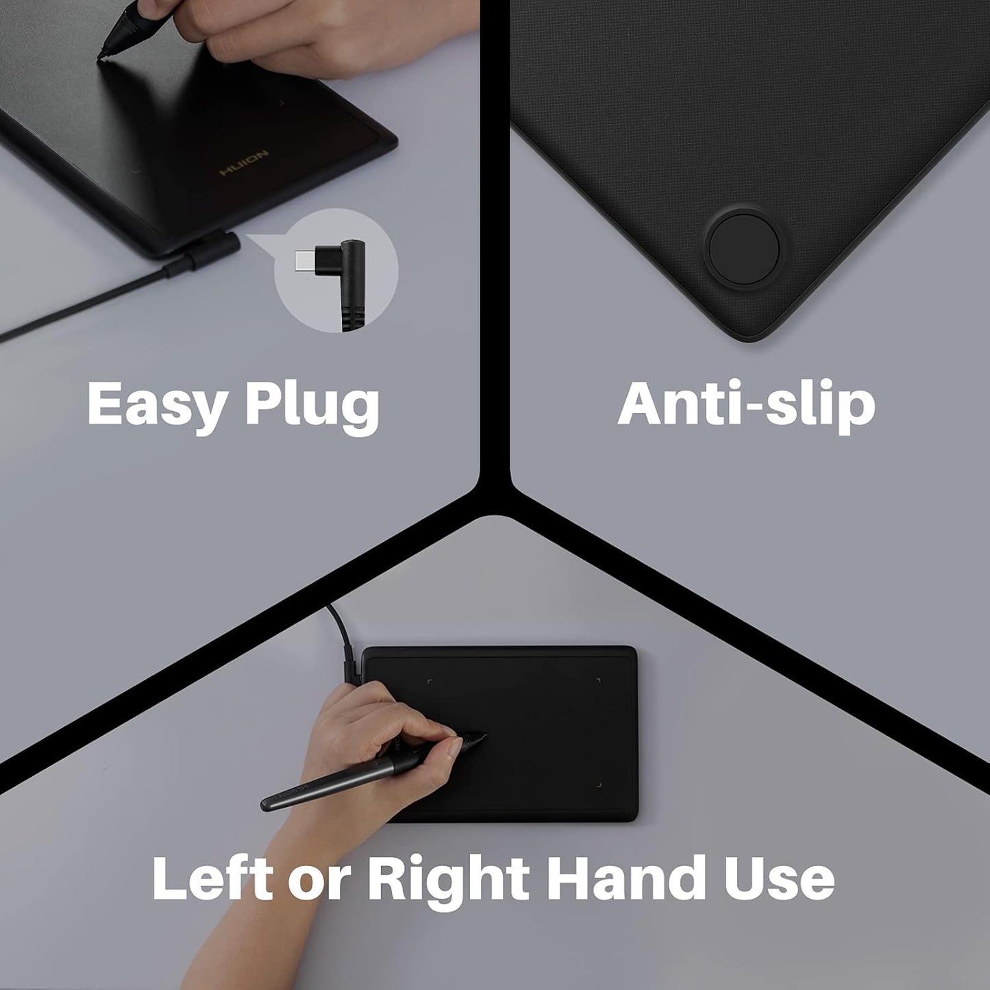 Tabletas de Escritura Digital, HUION Inspiroy H420X, 4X2".