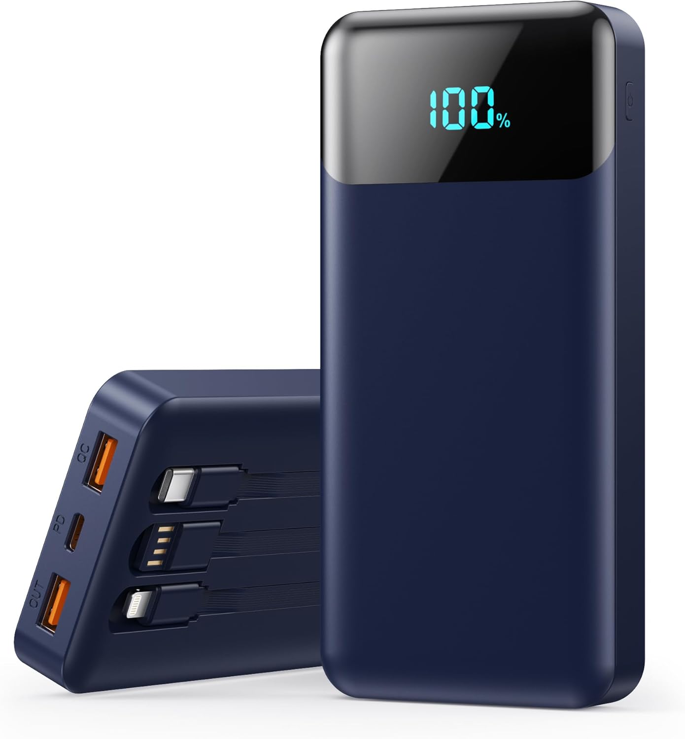 Cargador portátil 40800 mAh 3 cables integrados (USADO)