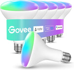 Bombillas inteligentes Govee H6010, regulables BR30, WiFi y Bluetooth