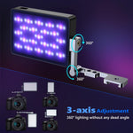 Panel Luz LED Waffle Video Fotografia 5500 K
