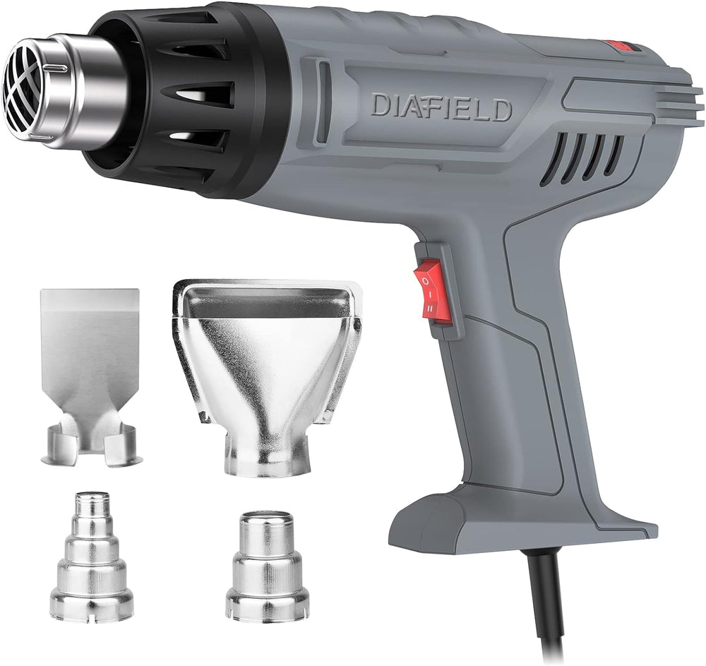 Pistola de calor rapido de 1850 W, contra sobrecarga DIAFIELD