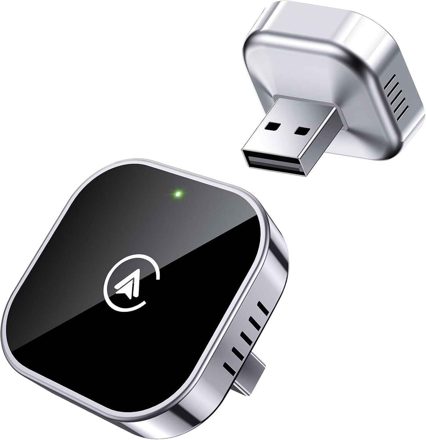 Teeran Adaptador inalámbrico CarPlay y Android Auto