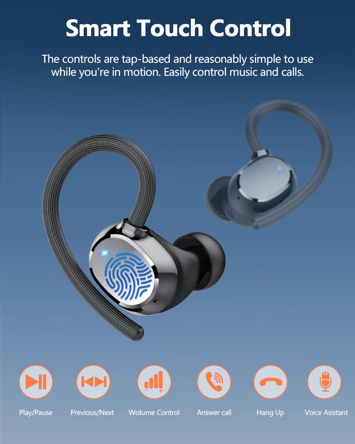 Auriculares inalámbricos Bluetooth Sport Q22