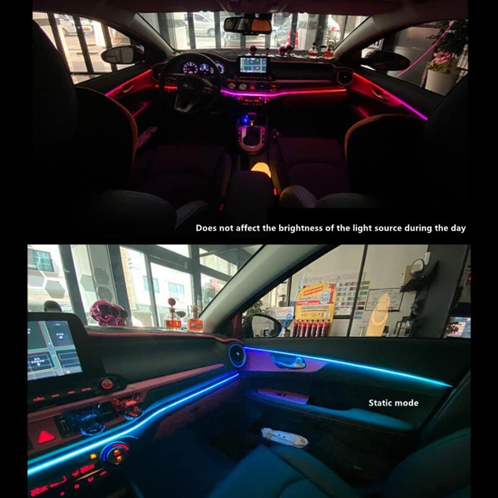 Luces ambientales para interior de coche RGB