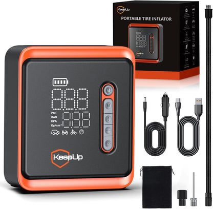 Compresor Aire Portátil KeepUp 150 PSI Inalámbrico 10000mAh