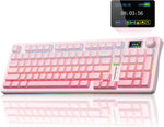 AULA S98 Pro Teclado Mecánico Inalámbrico Con Pantalla y Perilla
