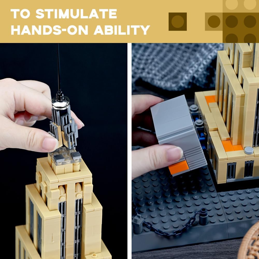 ArtorBricks Architectural Empire State Building Collection, armable.