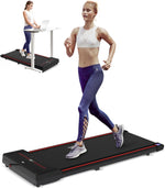 Cinta de correr, 2,5 HP, silenciosa y con control remoto.(USADA)