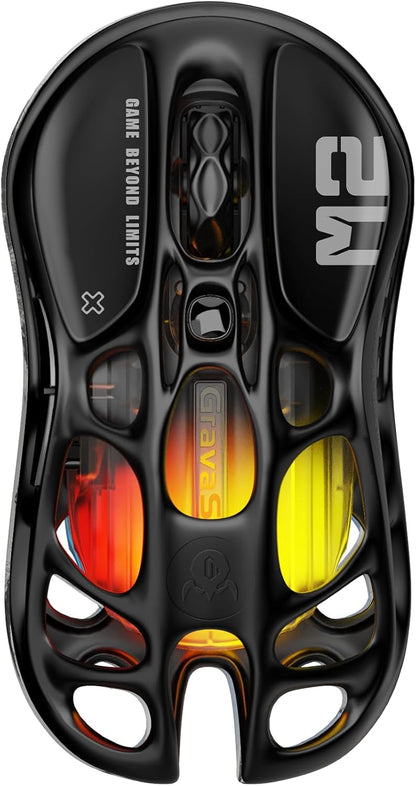 Mouse Gamer GravaStar Mercury M2 26000 DPI RGB (USADO)