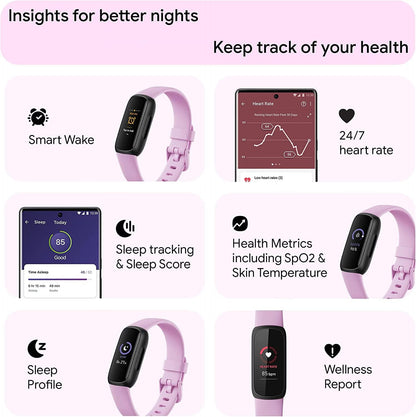 Reloj Inteligente Fitbit Inspire 3 Monitor Salud Ritmo (USADO)