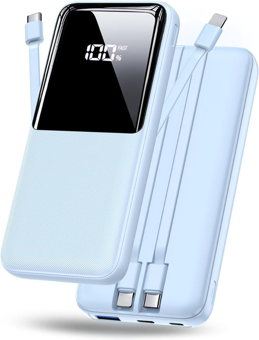 Cargador Batería portátil de carga rápida de 20000 mAh USB C