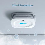 Detector combinado de humo y monóxido de carbono interconectado AEGISLINK