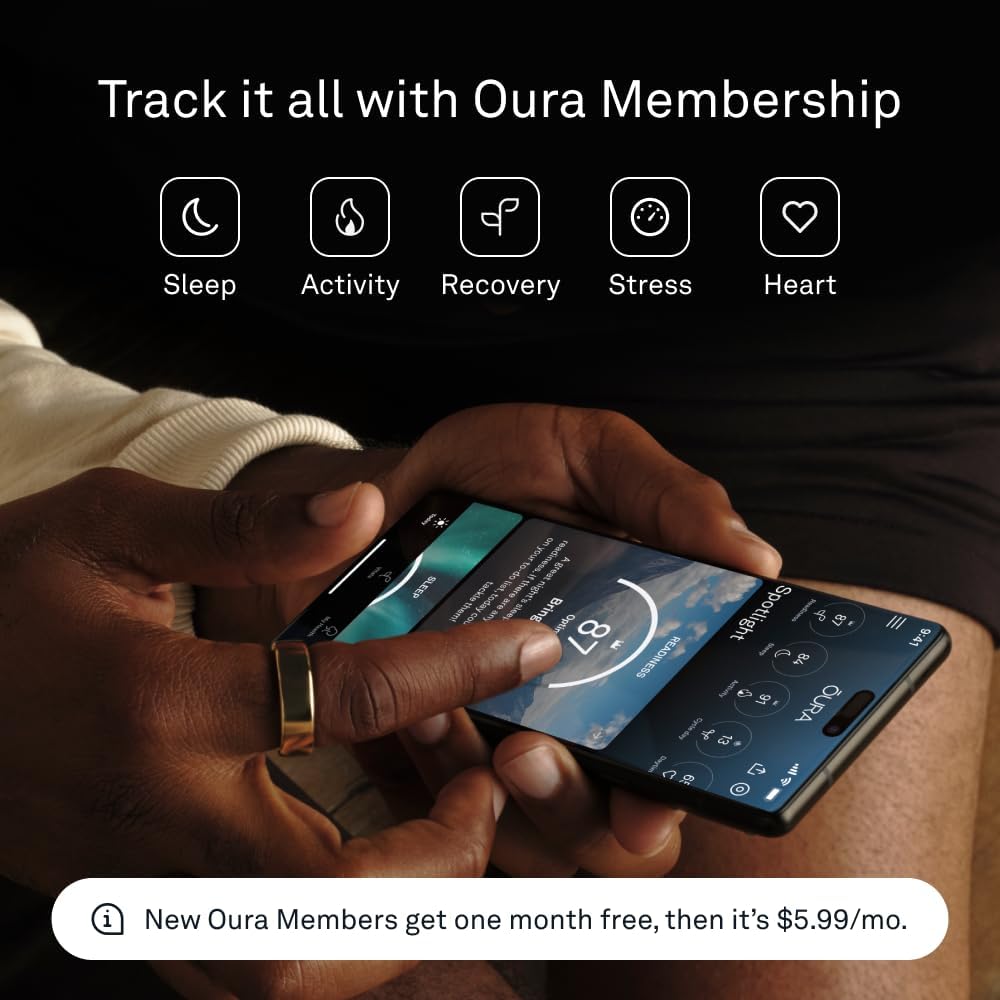 Oura Horizon - Negro Talla 10 Gen 3