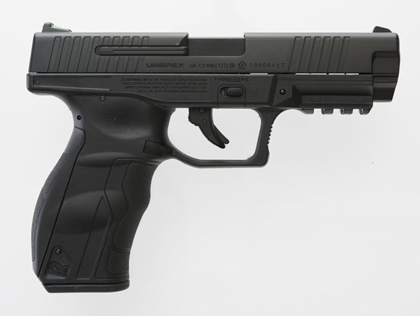 Pistola de aire Umarex 9XP, .177,  calibre 4.5MM, CO2, BB'S.