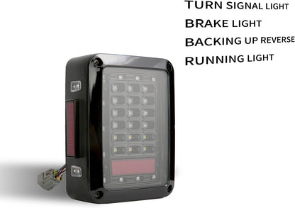 Luces traseras Wrangler (07-18) con luz de freno y señal de giro