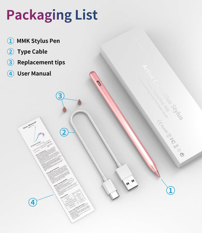Lápiz capacitivo Stylus super fino para tableta