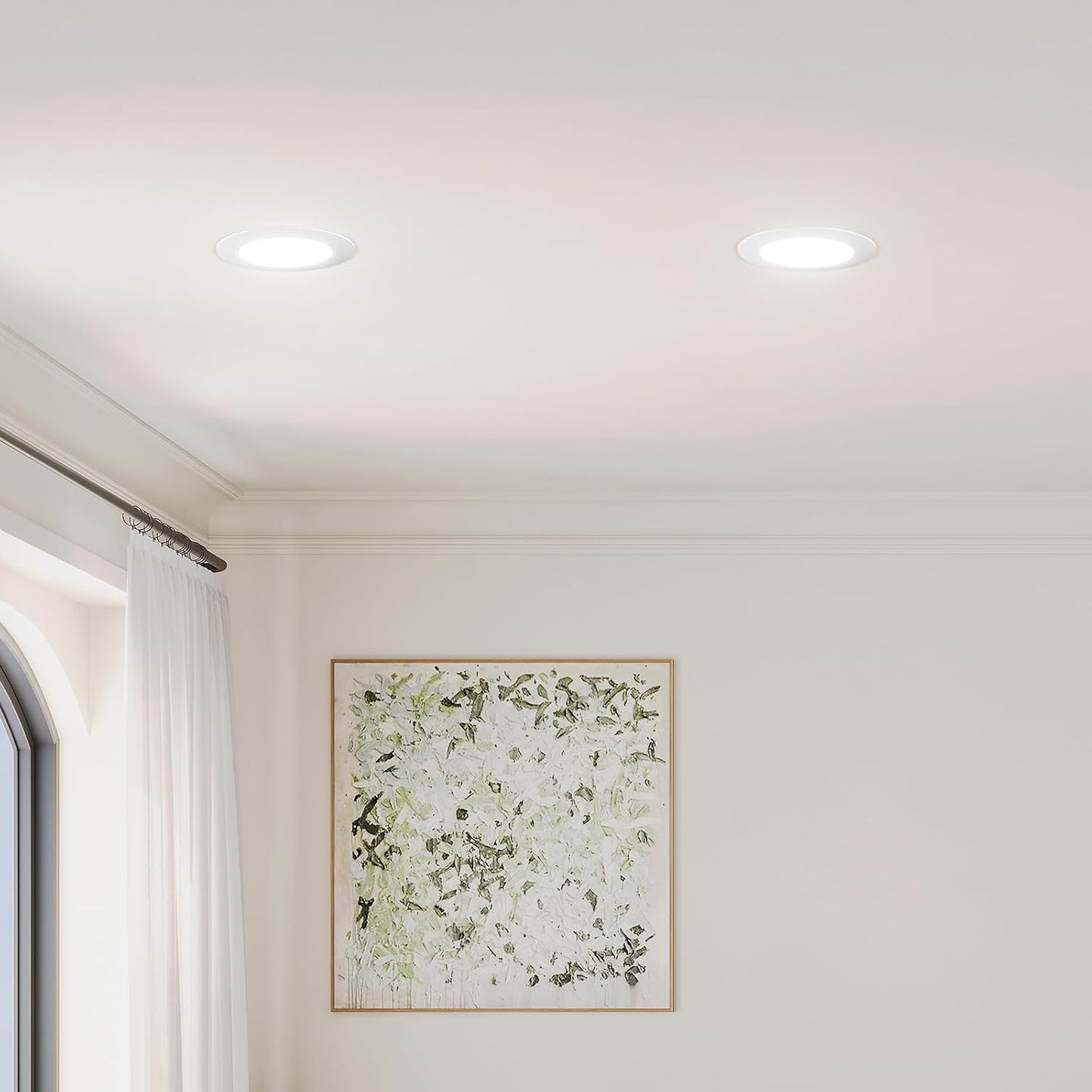 Amico Iluminación empotrable LED 5CCT de 5/6", 20 piezas.