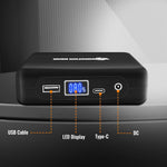 Batería portátil de 12 V 16000 mAh para chaquetas con calefacción.