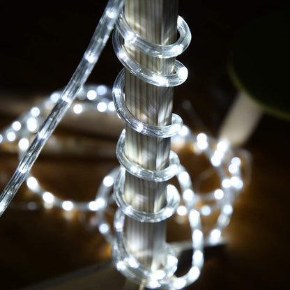 Cuerda de luces LED impermeables, interiores y exteriores, 50FT.