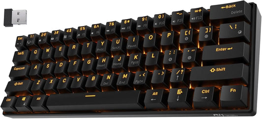 RK ROYAL KLUDGE RK61 Teclado mecánico inalámbrico.