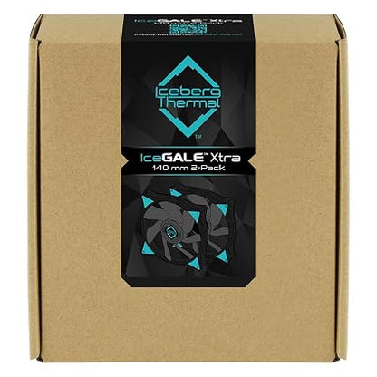 Ventilador Iceberg Thermal IceGALE Xtra 140mm PWM 2 Pzas