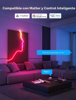 Luz de Cuerda Govee H61D3, de Neón LED Inteligente 9.8ft, RGBIC