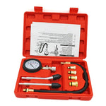 Kit de Probador de fugas de cilindro y manómetros de presión de compresión del motor