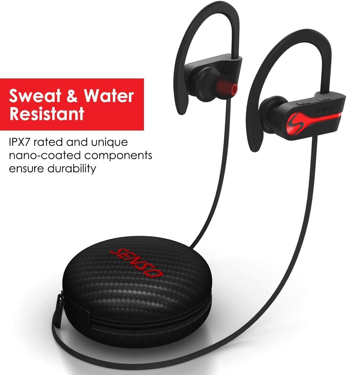 Audífonos Bluetooth inalámbricos Deportivos Senso