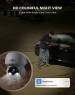 Sistema de cámaras de Seguridad, Hiseeu Solar, visión Nocturna en Color.