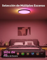 Plafón Inteligente Govee RGBIC LED 12 Pulg 2400LM WiFi