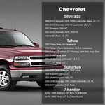Faros delanteros para Chevy Silverado 1500-2500, 00-06.