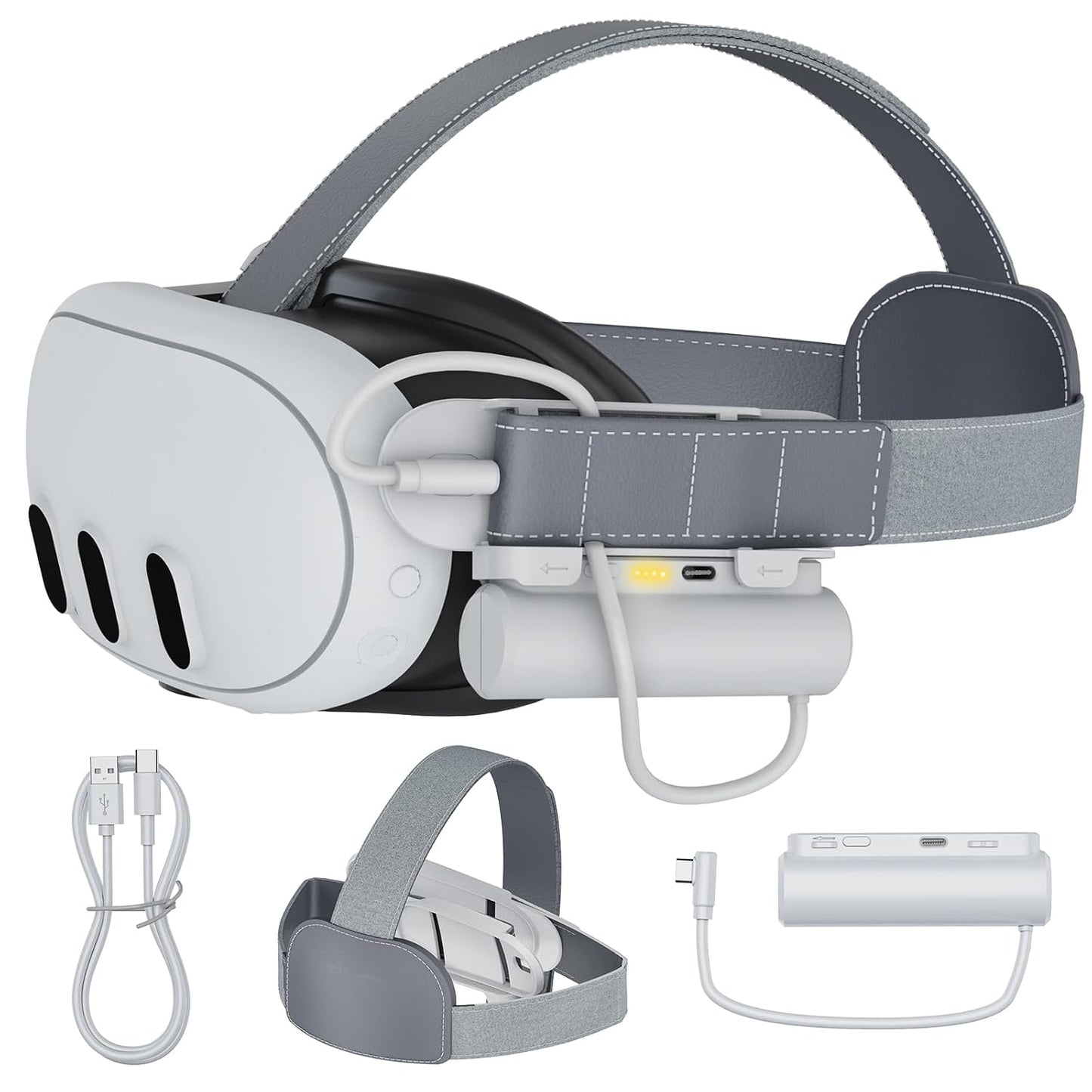 Batería externa para Meta Quest 3, 5000mAh, 1,5 a 2hr Extra.(USADO)