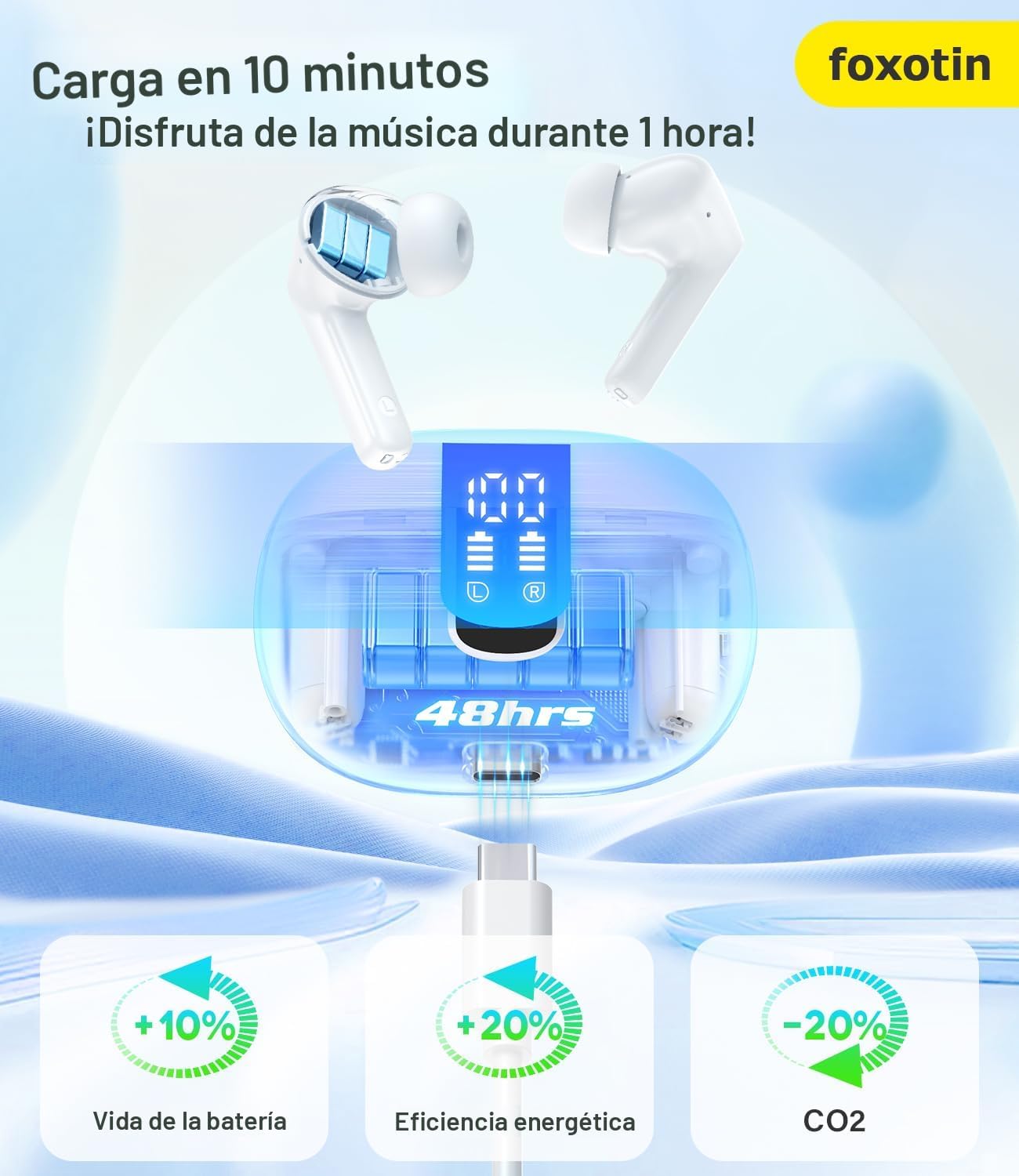 Auriculares inalámbricos Ear Buds Bluetooth T16