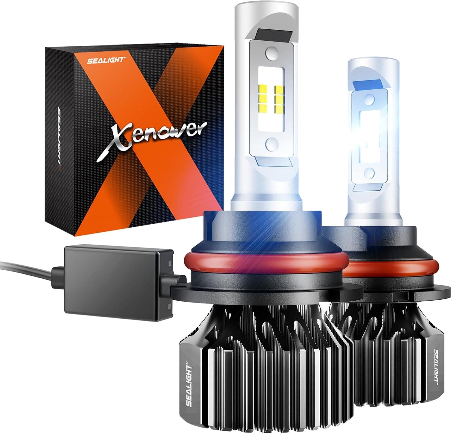 SEALIGHT X1 Series Focos LED 9007/HB5, 50000 horas de vida.