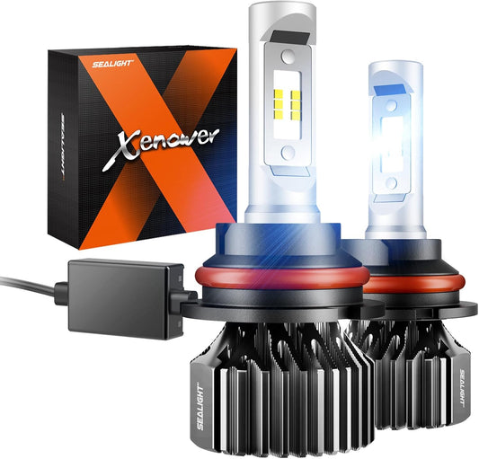 SEALIGHT X1 Series Focos LED 9007/HB5, 50000 horas de vida.