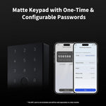 Cerradura inteligente Aqara U100SDL-D01, Huella Dactilar, Teclado táctil
