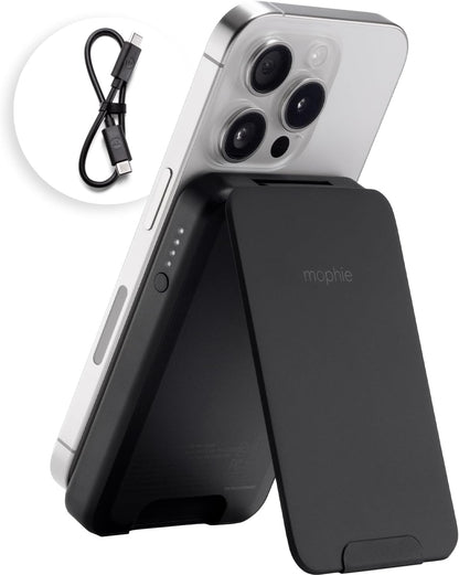 Cargador magnético Mophie Snap+ Juice Pack Mini con Soporte 5000 mAh