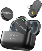 Micrófono Maono Wave T5, Inalámbrico para Tipo C iPhone Android (USADO)